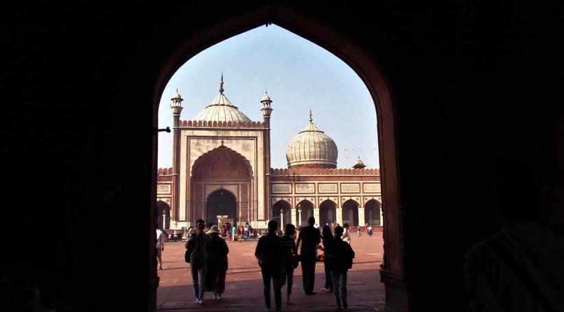 Jama Masjid, una de las mezquitas más grande de la India
