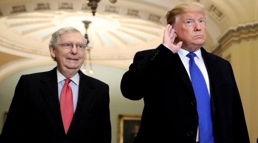 Republicanos buscan apoyo de demócratas para absolver a Trump en impeachment