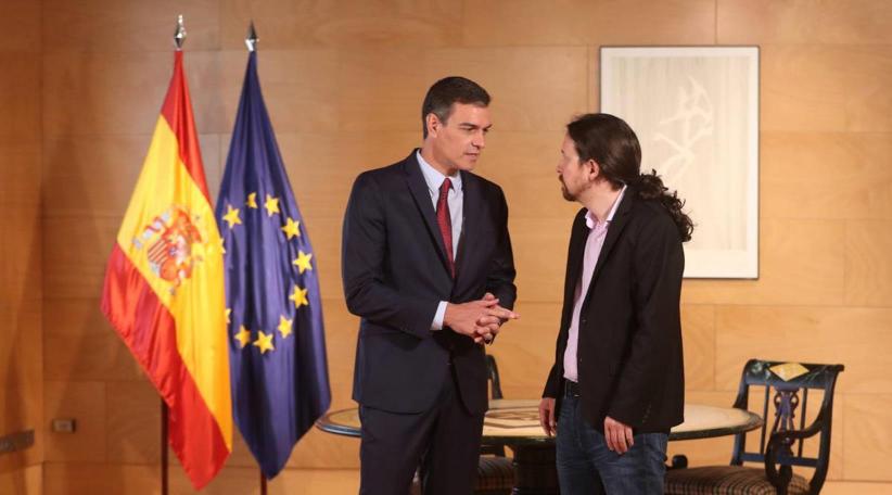 España: Sánchez e Iglesias presentan su acuerdo programático del Gobierno de coalición
