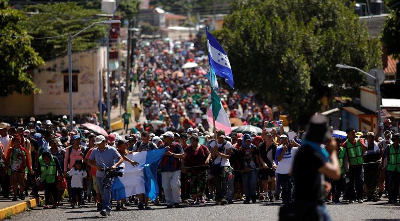 México avisa que no entregará salvoconductos a la caravana migratoria de hondureños