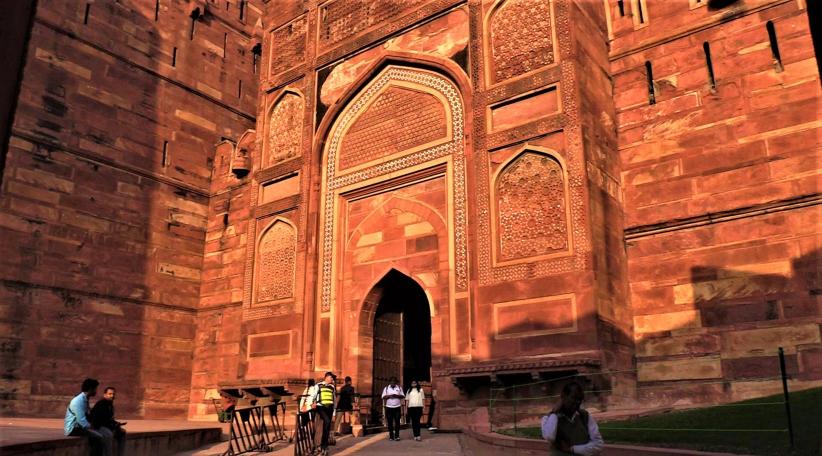 El Fuerte de Agra es una visita obligada para quienes ya disfrutaron del majestuoso Taj Mahal 