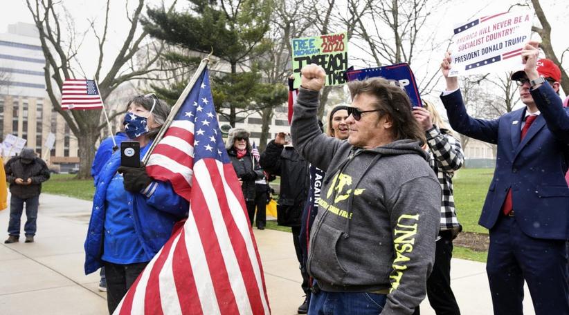 Coronavirus US: widespread concern amid growing protests against stay home orders
