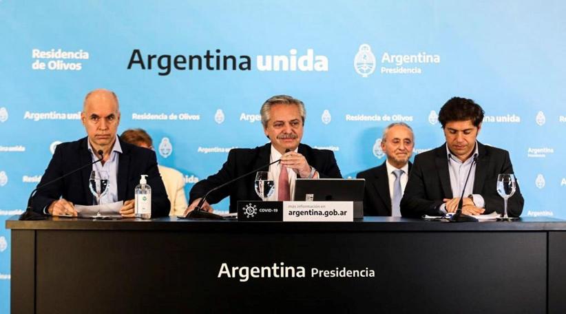 Argentina extiende la cuarentena: Todo el país salvo el Área Metropolitana de Buenos Aires  pasa a la fase cuatro