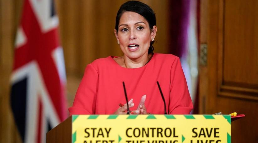 UK All people arriving in country from 8 June must quarantine for 14 days - Home secretary Priti Patel 