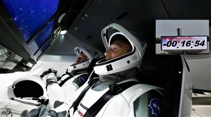 Weather postpones SpaceX's first astronaut launch from Florida