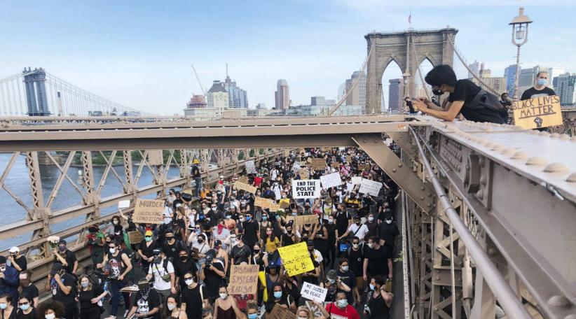 George Floyd protests: New York city curfew lifted as demonstrations enter second week