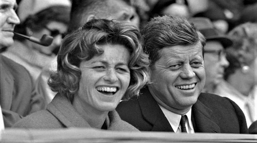 Jean Kennedy Smith dies at 92; last surviving sibling of JFK. In this April 10, 1961, file photo, President John F. Kennedy and his sister, Jean Kennedy Smith, watch an opening day baseball game at Griffith Stadium in Washington. Smith, the youngest sister and last surviving sibling of President John F. Kennedy, died at 92, her daughter Kym confirmed to the New York Times.