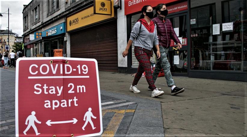 Boris Johnson ditches 2m social distancing rule for '1m-plus' in England
