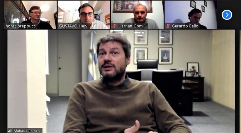 El Consejo Federal Asambleario de FAEVYT se reunió de manera online con el Ministro de Turismo y Deportes, Matías Lammens