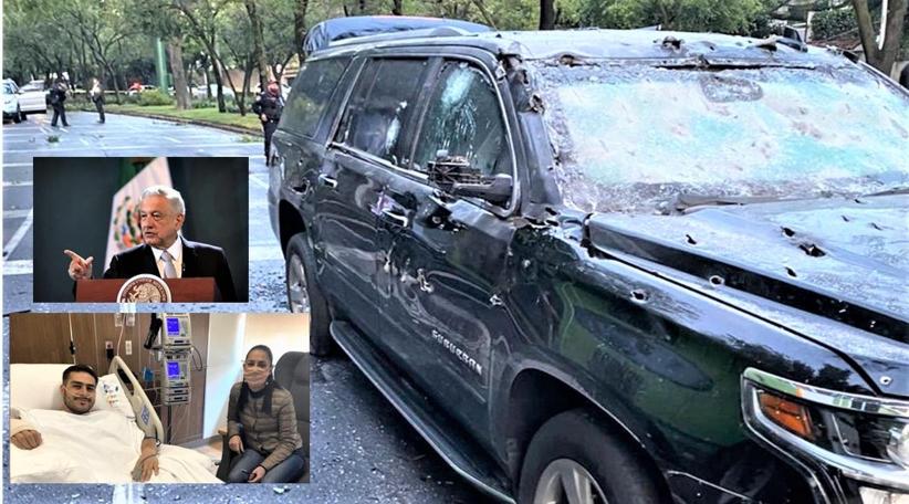 Atentado a García Harfuch: López Obrador dijo que no se dejará intimidar por los grupos criminales 