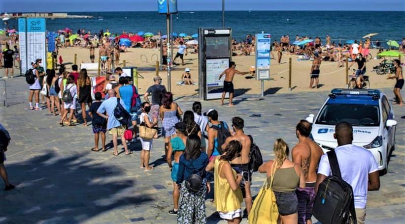 Coronavirus: Cataluña recomienda no visitar las playas pero "hay imágenes que asustan"