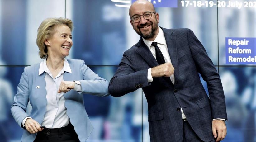 EU leaders seal deal on spending and €750bn Covid-19 recovery plans