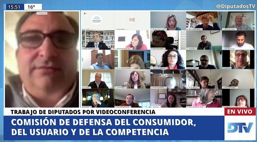 Auxilio al Turismo: FAEVYT expuso en la Comisión de Defensa del Consumidor 