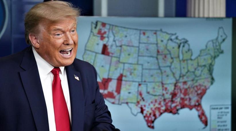 Trump cancels Republican convention in Florida after coronavirus spike