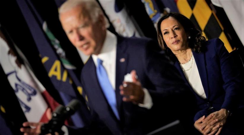 Democrat Harris rebukes Trump in historic campaign-trail debut with Biden