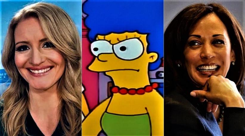 Marge Simpson tiene algo que decir sobre la campaña de Trump. ¿Kamala Harris habla como Marge Simpson? 