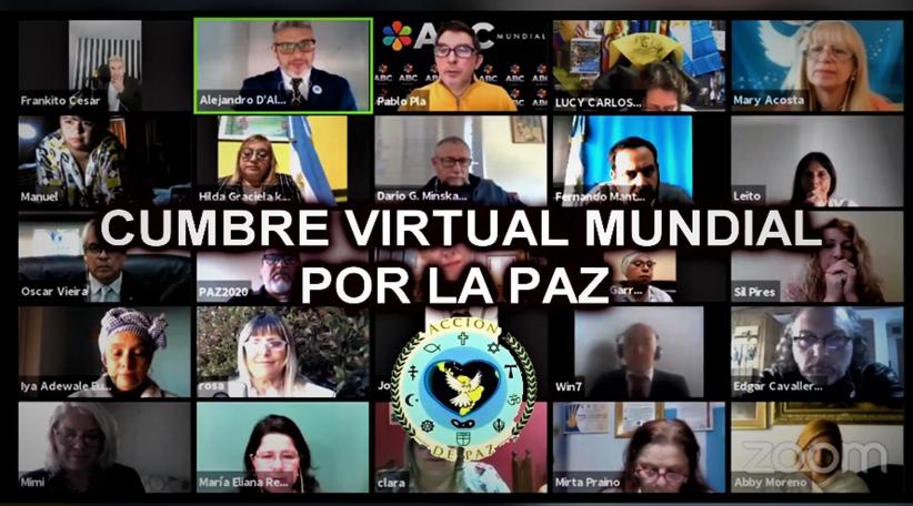 90 millones de personas participaron de la Cumbre Virtual por la Paz Internacional