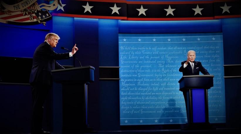 Insultos y ataques en el primer debate entre Trump y Biden