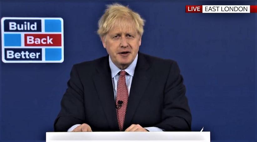 UK: Johnson says Covid can provide chance to 'learn and improve' as he sets out vision for 2030