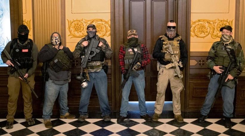 The FBI says it has thwarted a plot to abduct and overthrow Michigan's Democratic Governor Gretchen Whitmer.