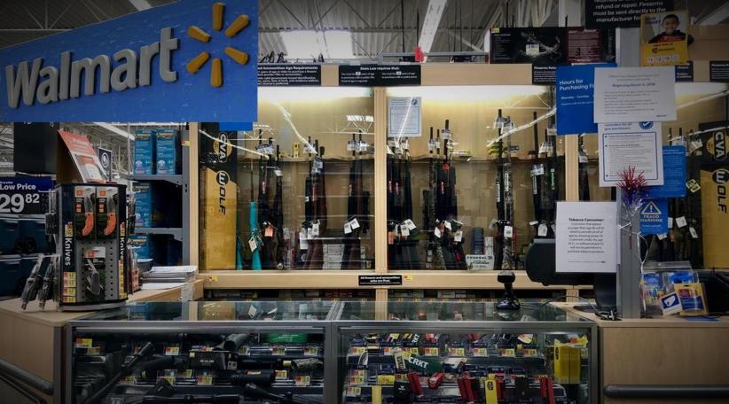 Walmart pulls guns from display over 'civil unrest' concerns
