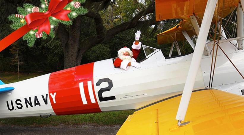 En Lakeland, Florida, Santa volará el 5 de diciembre de 2020 para el Holiday Flying Festival &amp; Car Show