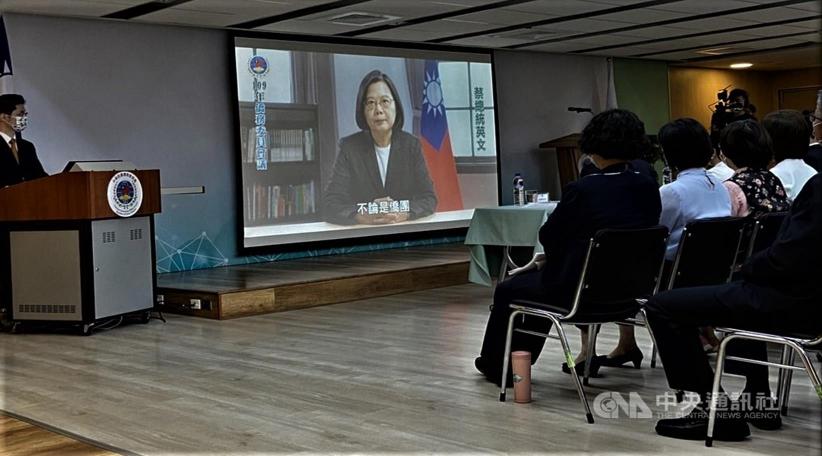 La presidenta Tsai destacó el esfuerzo de los taiwaneses residentes en el extranjero para promover a Taiwán