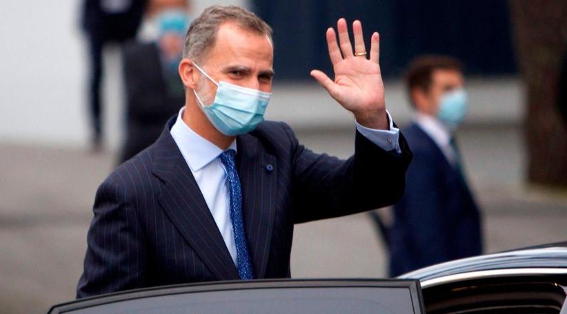 El rey Felipe VI en cuarentena tras estar en contacto con un positivo por covid-19