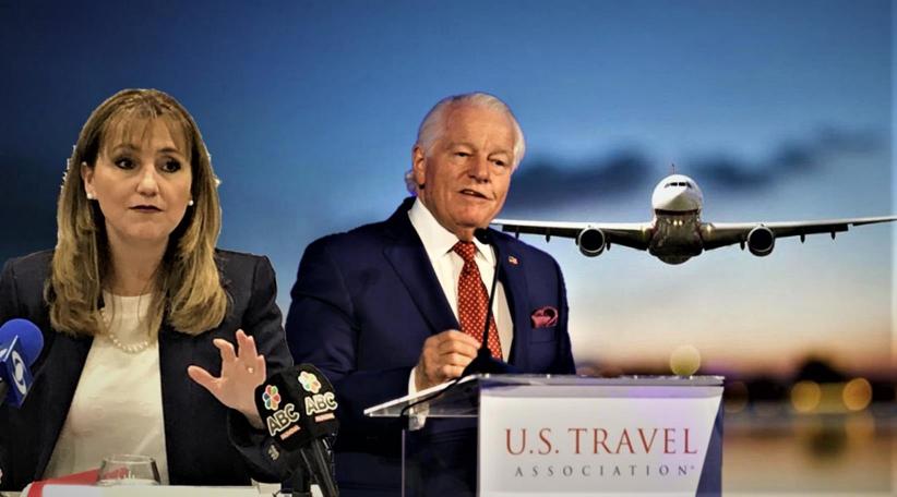  Gloria Guevara Manzo (WTTC) y  Roger Dow (U.S. Travel Association). EEUU podría perder 9.2 millones de puestos de trabajo en el sector del turismo si se mantienen las restricciones a los viajes internacionales