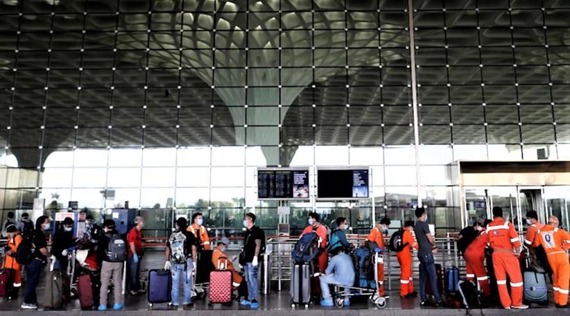 Chaos, long lines, confusion: What landing at Mumbai airport looks like after new Covid rules