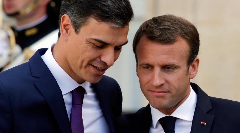 Pedro Sánchez en cuarentena hasta nochebuena tras el positivo de coronavirus de Emmanuel Macron