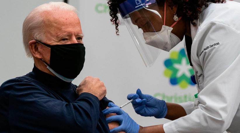 Joe Biden receives coronavirus vaccine live on TV