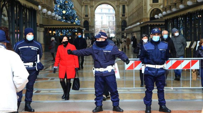 Italia comienza el confinamiento por Navidad