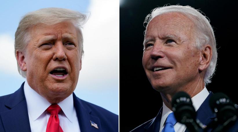 Trump looks back and Biden looks ahead in contrasting new year messages