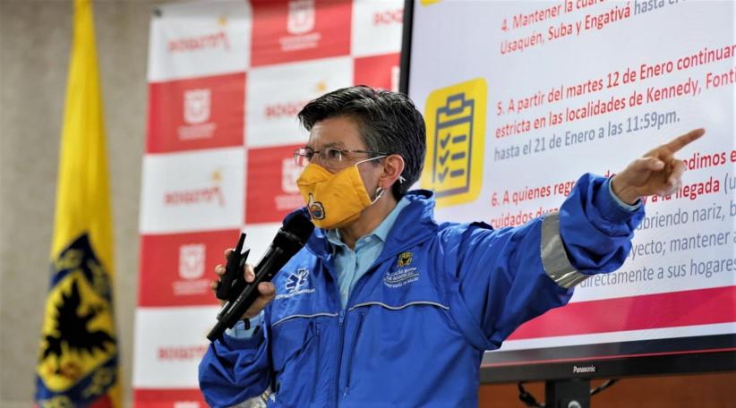 Colombia: Bogotá en alerta roja por el Covid