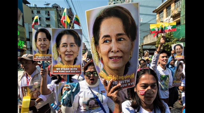 Myanmar coup: Aung San Suu Kyi detained as military seizes control