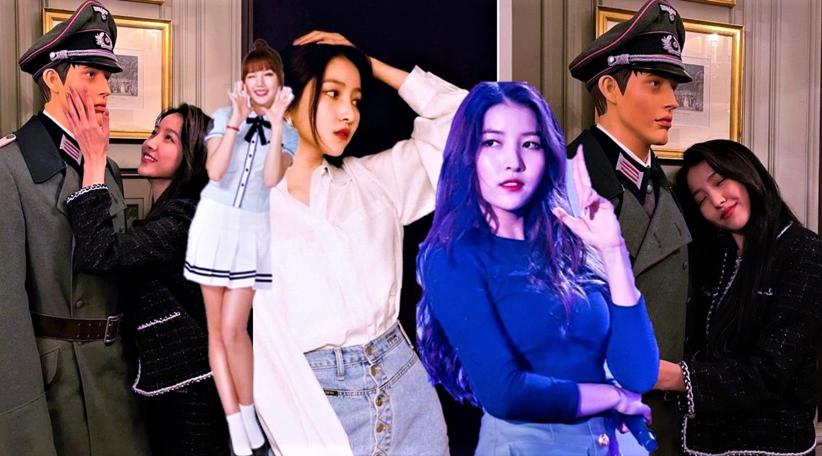 K-pop star Sowon apologises for posing with 'Nazi mannequin'