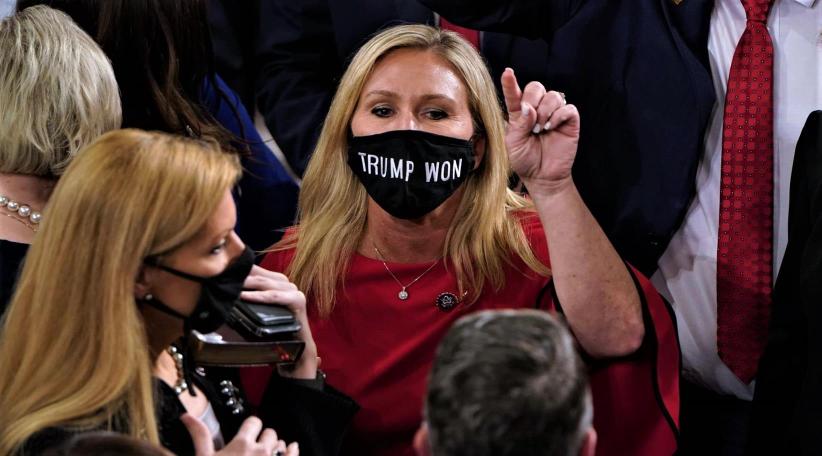 Marjorie Taylor Greene: US House votes to punish Republican