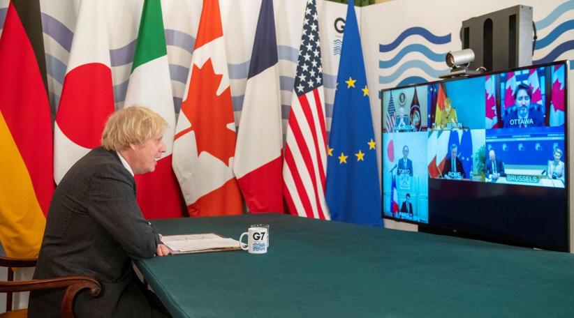 El Primer Ministro del Reino Unido Boris Johnson expuso su ambición de reducir en dos tercios el tiempo de desarrollo de nuevas vacunas, para que ahora sea de 100 días, durante la primera reunión de líderes del G7 con el Reino Unido ostentando la presidencia.