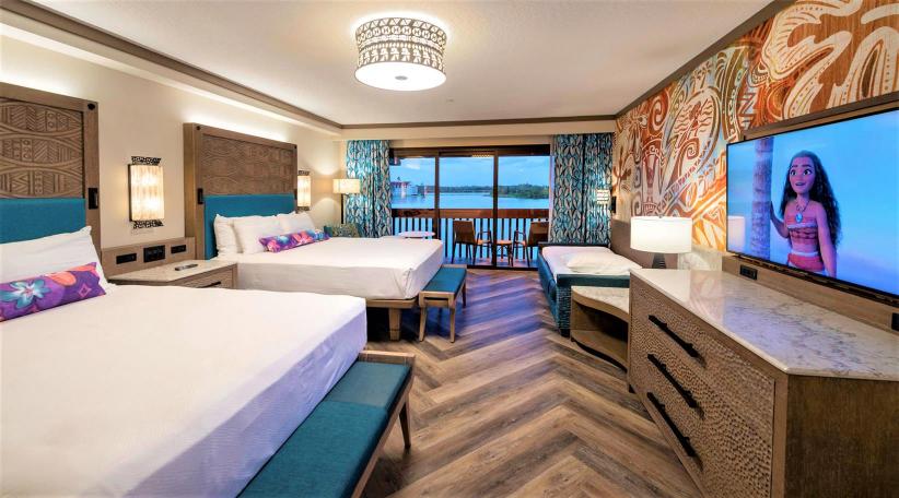  Disney's Polynesian Village Resort reinventa sus habitaciones inspirandose en “Moana”