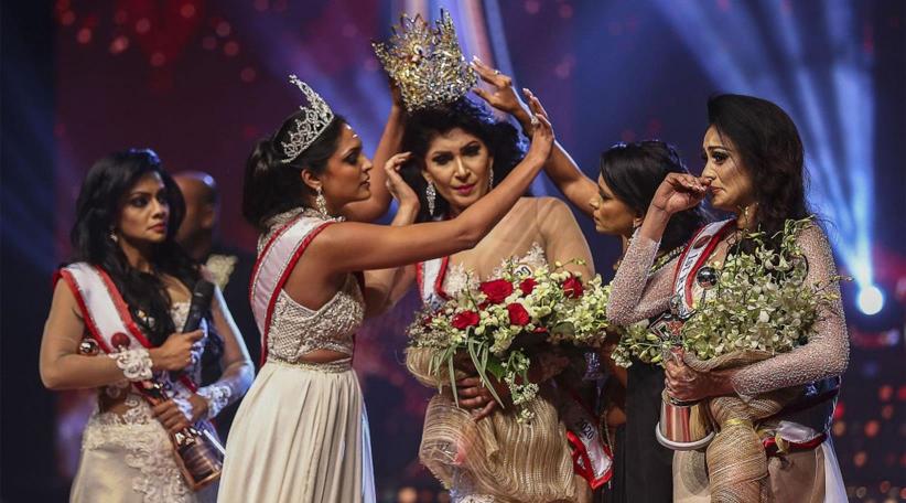 Miss Sri Lanka resulta con lesiones durante una pelea durante su frustrada coronación