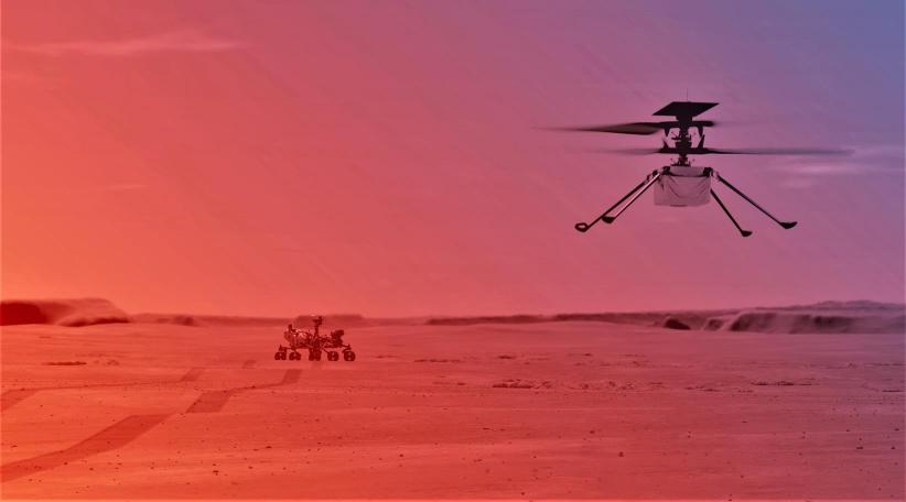 Nasa successfully flies small helicopter on Mars