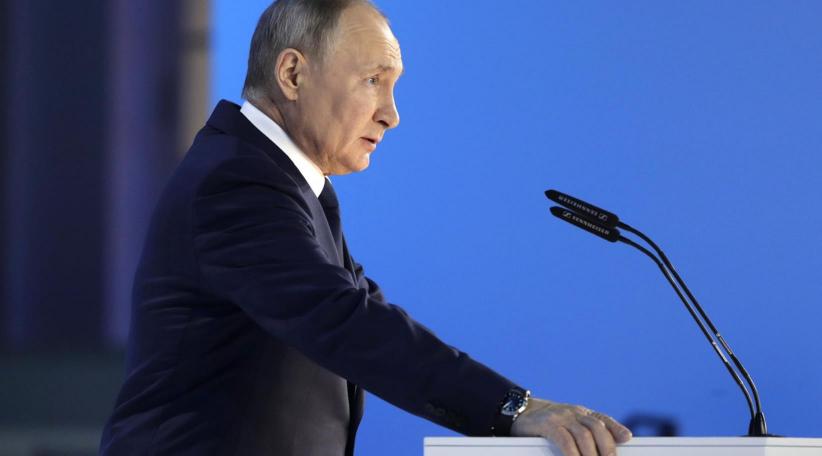 Putin warns against crossing Russia’s ‘red lines,’ talks up military advancement