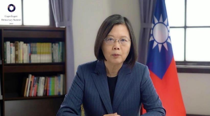  Tsai: "Taiwán apoya a las democracias de todo el mundo frente a la expansión autoritaria"