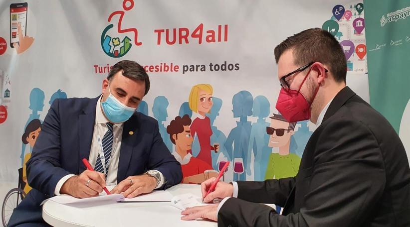 FITUR 2021: FAEVYT firma un convenio de colaboración con PREDIF de España para promover la accesibilidad turística en la Argentina