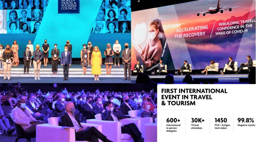 WTTC's Global Summit 2021 in Cancun was the world’s first major in-person gathering of Travel &amp; Tourism leaders since the outbreak of the pandemic. 