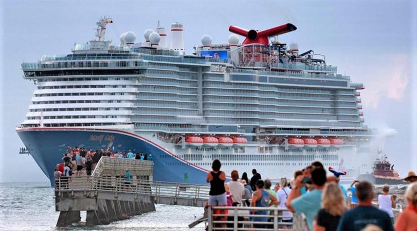 Carnival's largest ship, 'Mardi Gras,' arrives at Port Canaveral