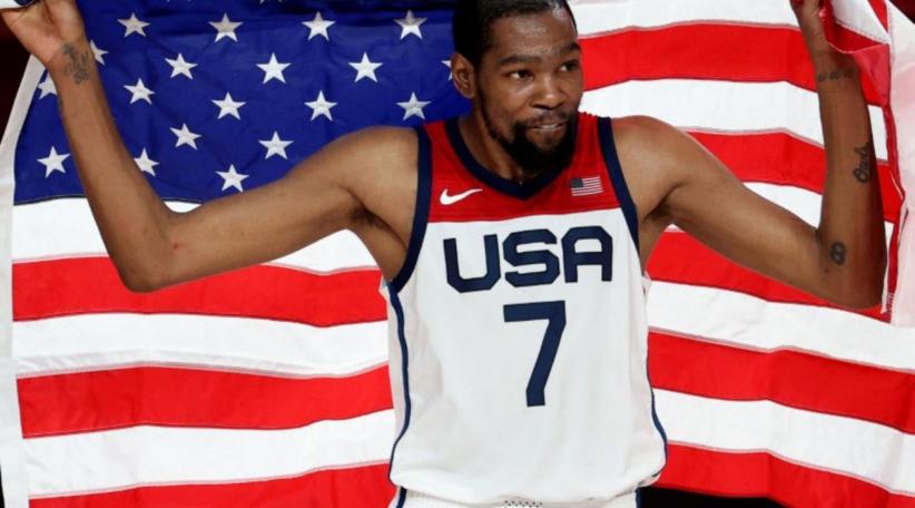 Durant hauls USA men’s basketball past France to fourth straight Olympic gold