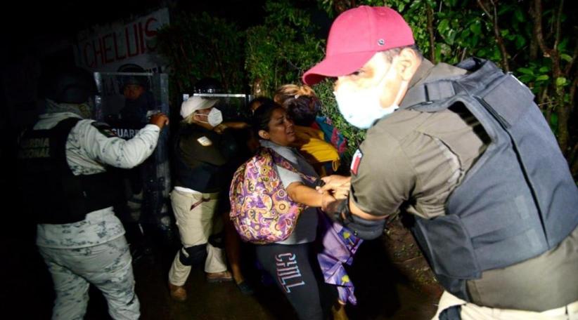 Dispersan en México otra caravana migrante que pretendía llegar a EEUU 