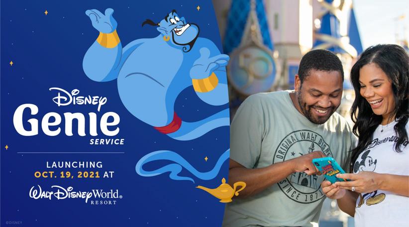 El nuevo servicio Disney Genie debutará en Walt Disney World el 19 de octubre